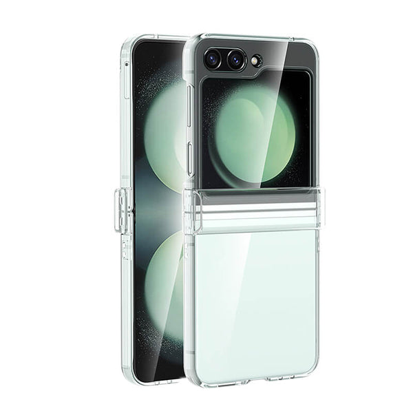 Samsung Galaxy Z Flip 6 ICE Simple Style Phone Case Clear