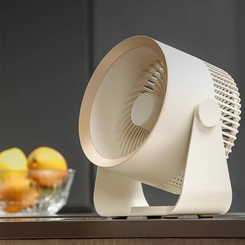 Mobie Multi-Use 180° Angle Adjustable Silent Cyclone Circulation Fan White