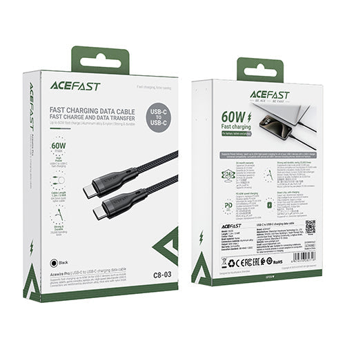 Mobie Braided Charging Cable Type-C to Type-C 60W 1.2m