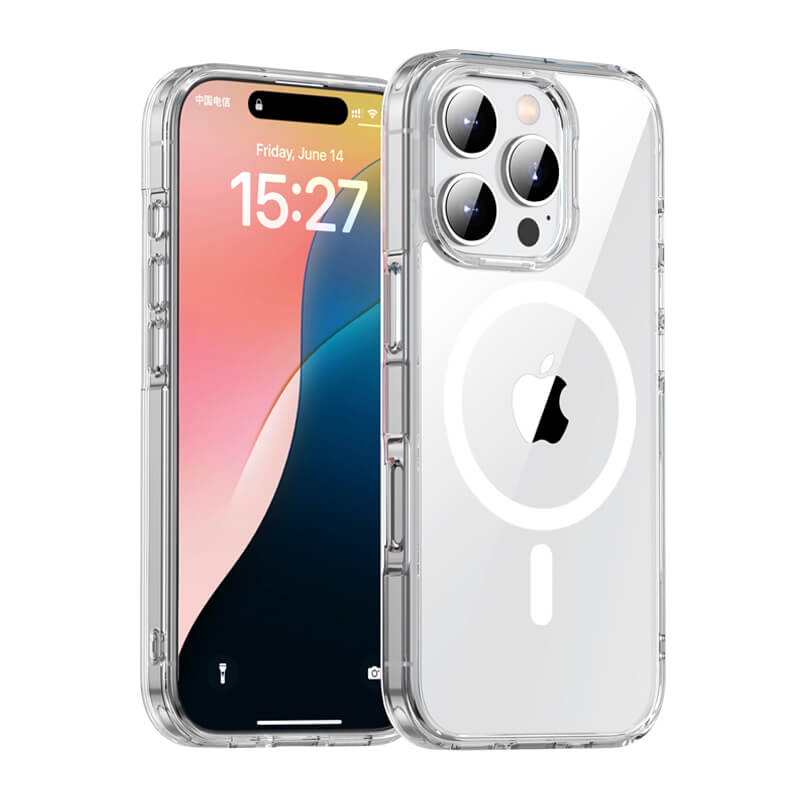 iPhone 16 Plus Aurora Series Crystal Magsafe Phone Case Clear