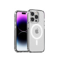 iPhone 15 Pro Max Phantom Series Frosted Transparent MagSafe Phone Case