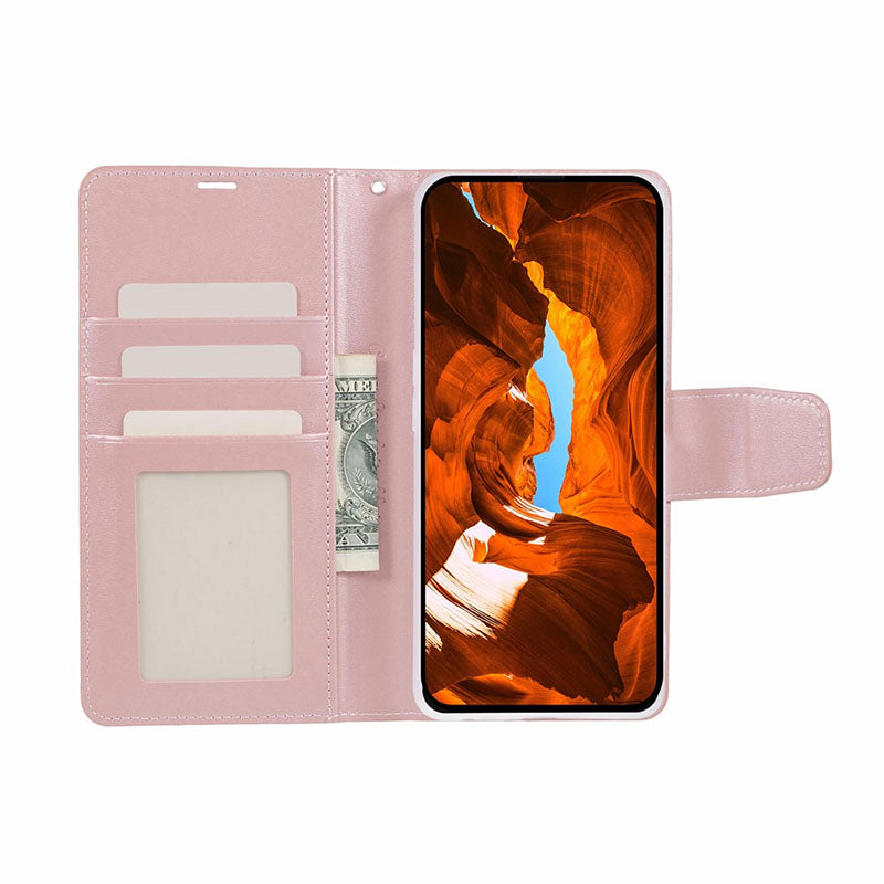 iPhone 17 Pro Max Hanman Mill Series Leather Wallet Flip Case