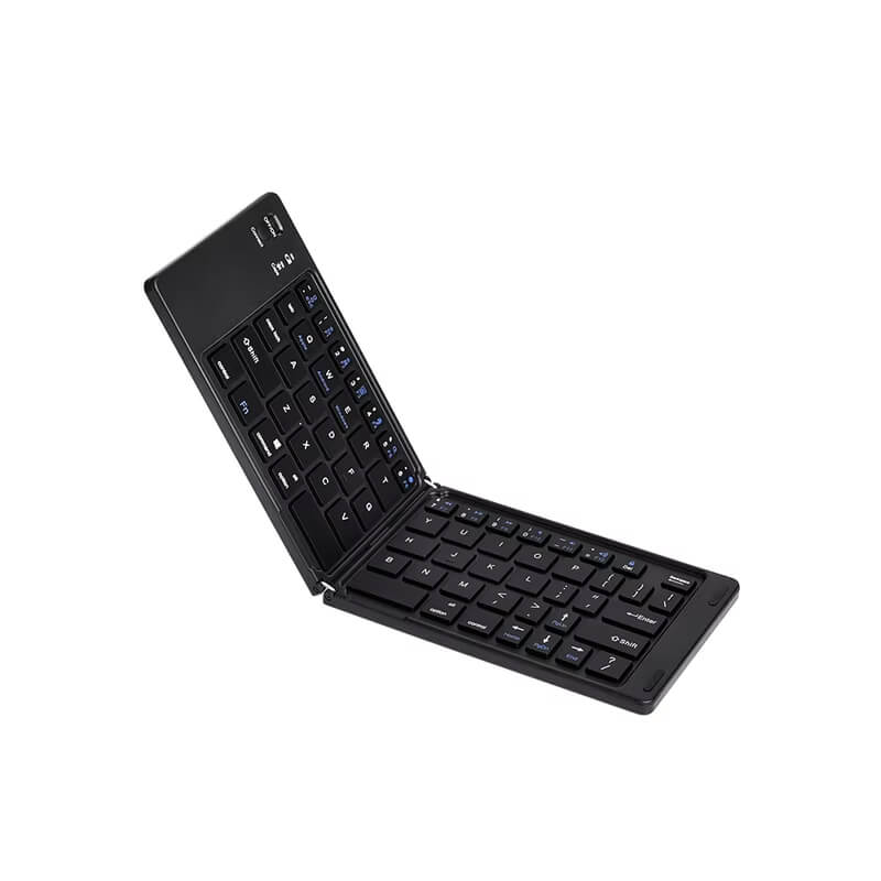 Coteci Portable Wireless Foldable Bluetooth Keyboard Black