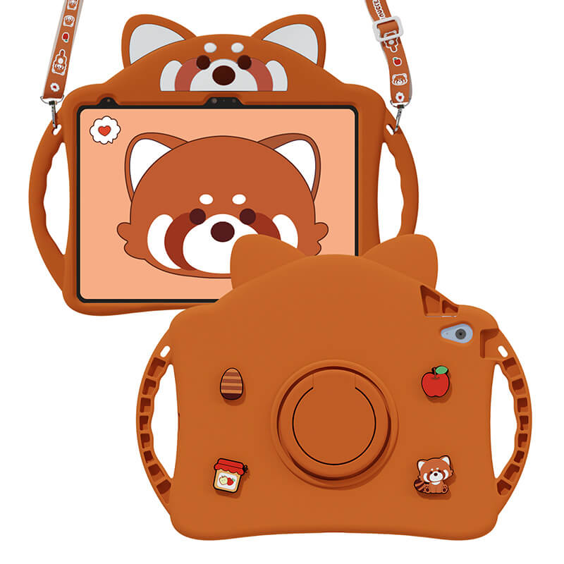 iPad Pro 11 2018 Lesser Panda Protection Case with Foldable Kickstand