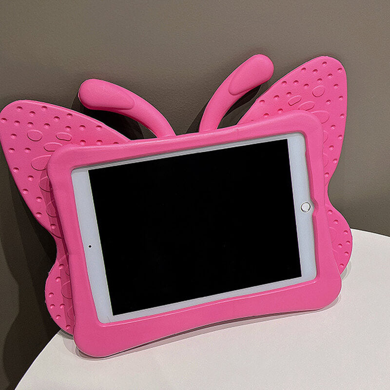iPad 9th 10.2 2021 3D Foldable Butterfly Stand Shockproof Case