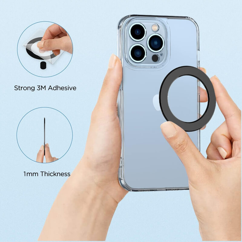 Maxguard Ultra-thin Frosted Magnetic Metal Ring (1PCS/Pack)