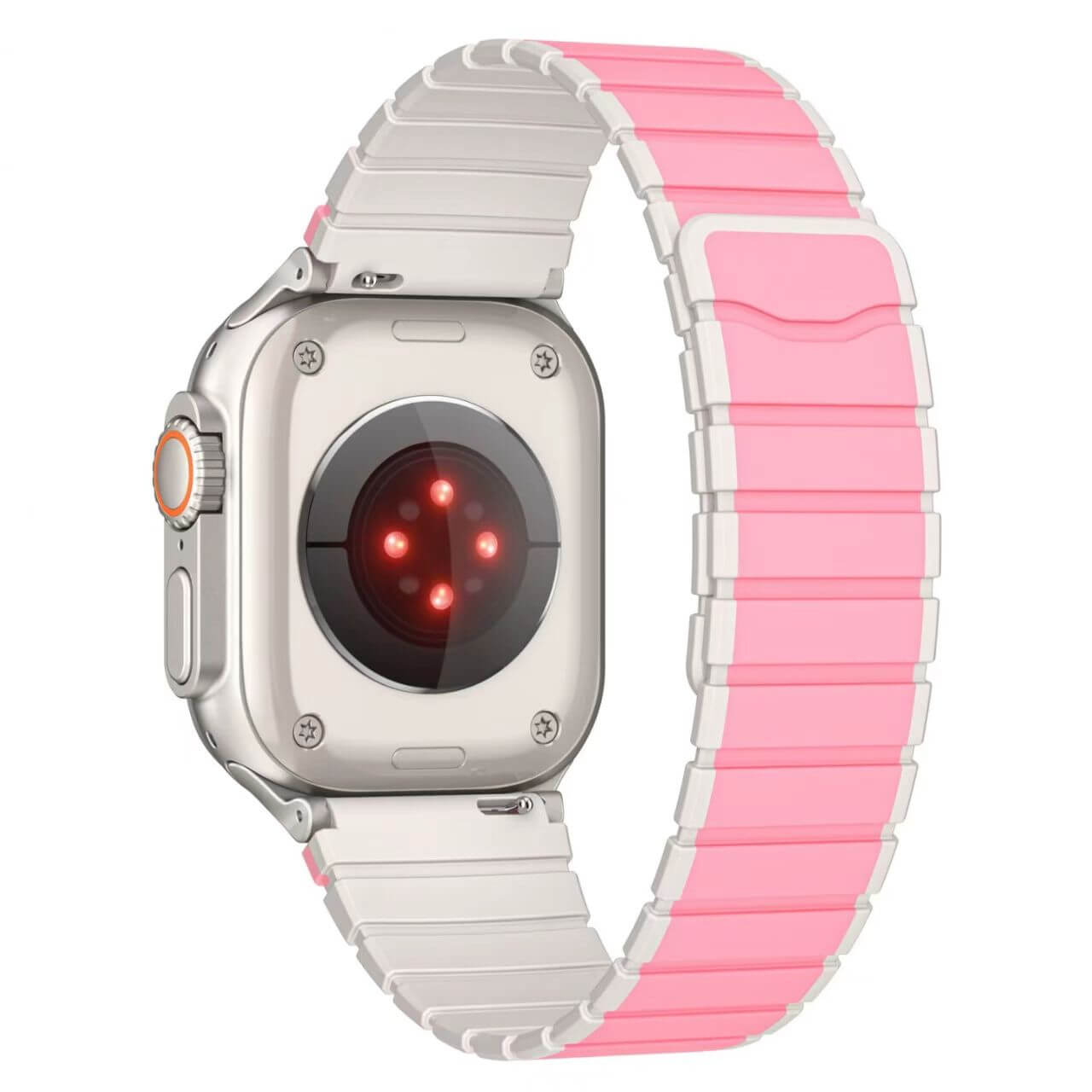 Mobie Neonova Series Magnetic Closure Silicone Watch Band 20mm