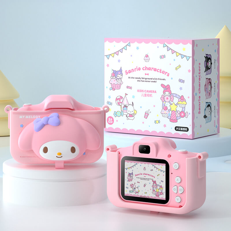 Mobie Sanrio Characters Fun Cute Kids Camera with 32G SD card & Lanyard 1080P