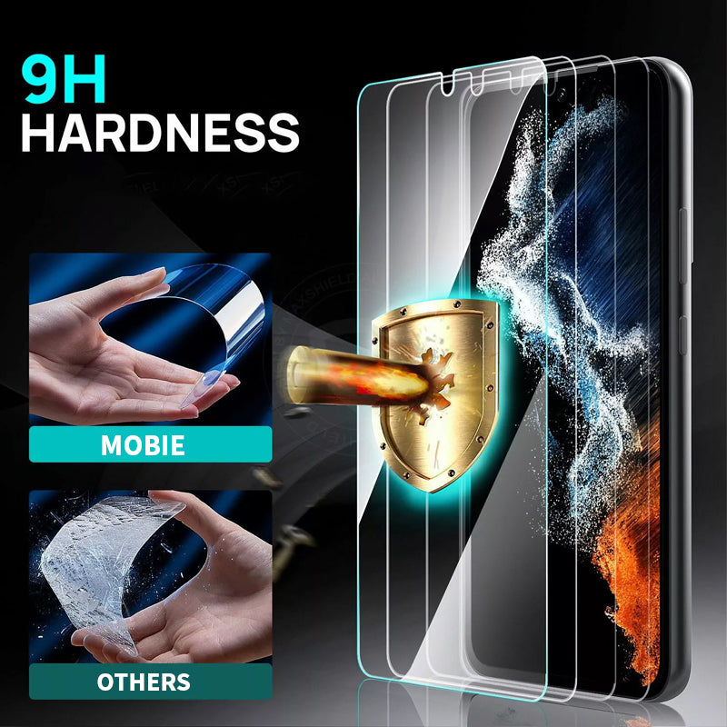 Samsung Galaxy S22 Plus Full Screen HD Super Clear Tempered Glass Set Screen Protector