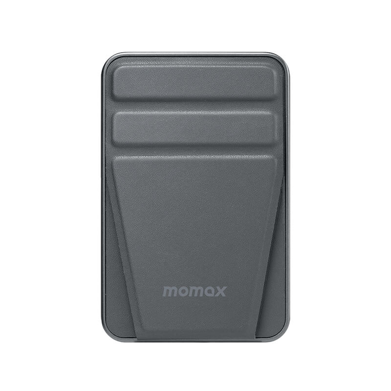 Momax Super Magsafe Wireless Transparent Power Bank with Stand 5000mAh 20W Grey