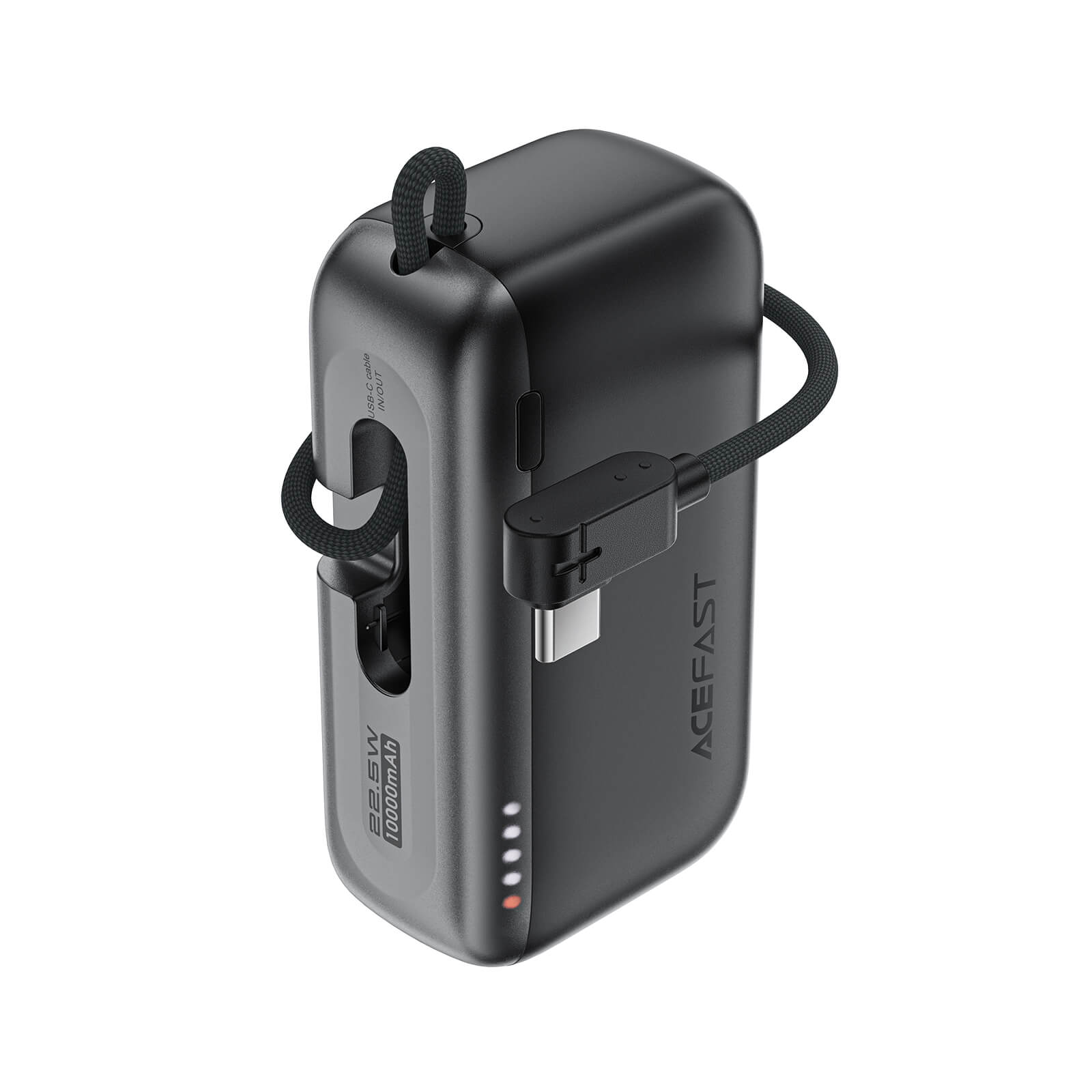 Acefast PD 22.5W Fast Charging 10000mAh Power Bank with Built in USB-C Cable M27