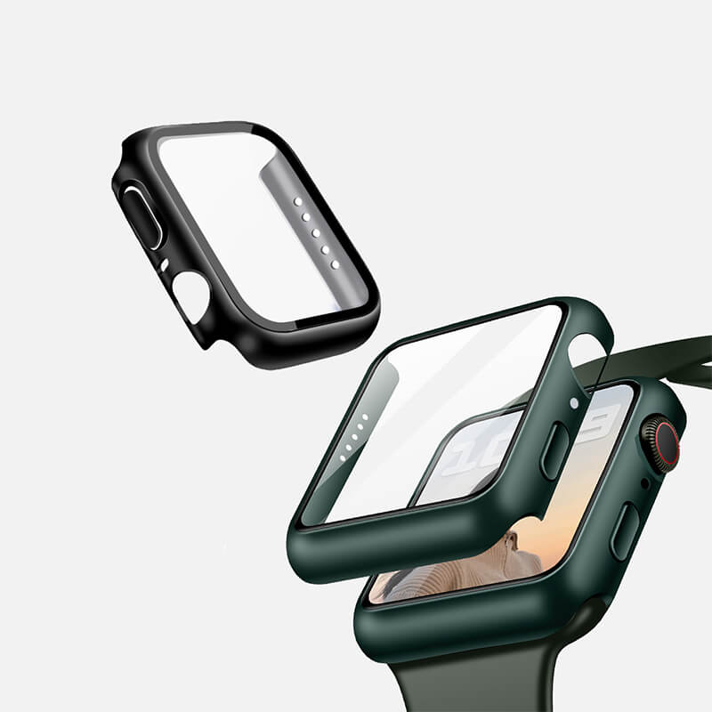 Coteci Apple Watch 7 Shockproof Integrated Protective Case 45mm 25003 Black