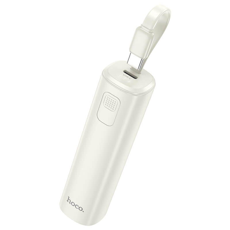 hoco. Energy-bar Power Bank With Type C Lightning Cable 5000mAh J113