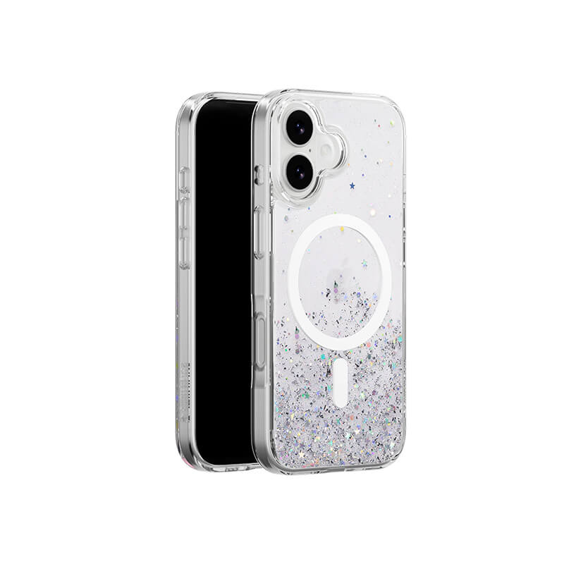 iPhone 17 Galactic Series Star Sand Anti Drop Phone Case
