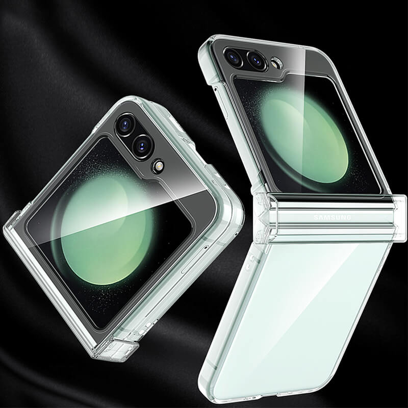 Samsung Galaxy Z Flip 6 ICE Simple Style Phone Case Clear