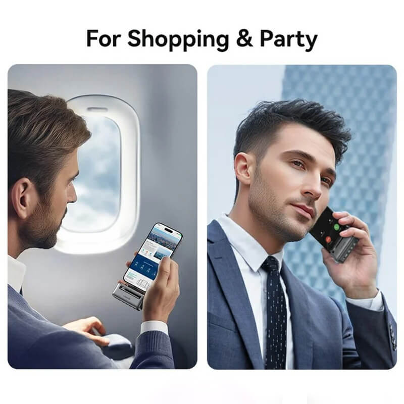 Mobie 20W 5000mAh Fast Charge Power Bank with Foldable Type-C & Lightning Plug