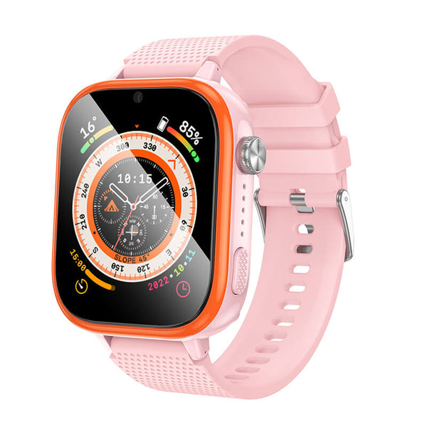 hoco. Kids Smart Watch 4G GPS Tracking Waterproof with Camera Y101 Pink