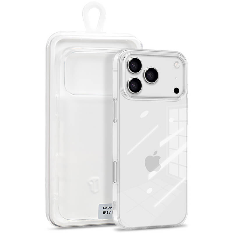 iPhone 17 Pro Max X-Level Oxygen Series Transparent Thin Soft Case