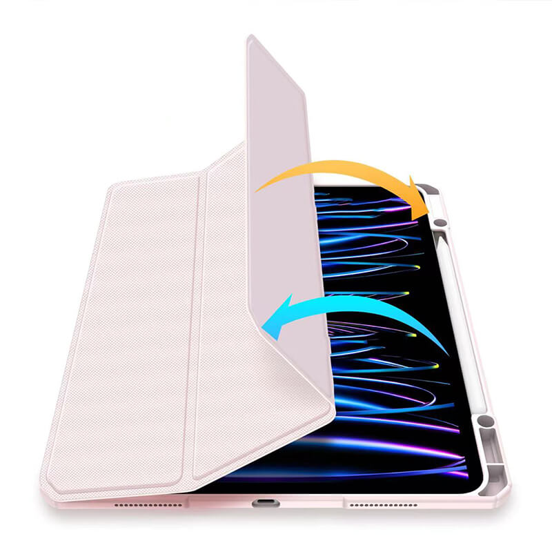 iPad Air 13" 2025 Toby Series Flip Case with Built-in Pen Slot