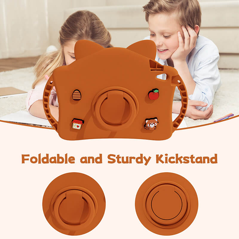 iPad Pro 9.7 2016 Lesser Panda Protection Case with Foldable Kickstand