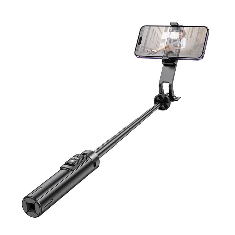 hoco. 2-in-1 Extendable Selfie Stick with QuadPod Stand & Bluetooth Remote K21