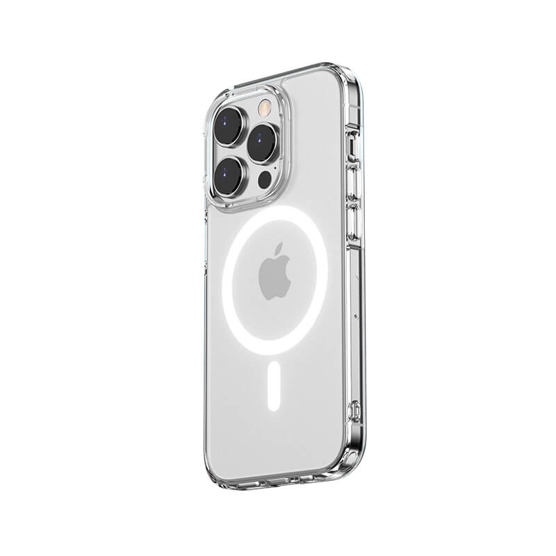 iPhone 15 Pro Max Phantom Series Frosted Transparent MagSafe Phone Case