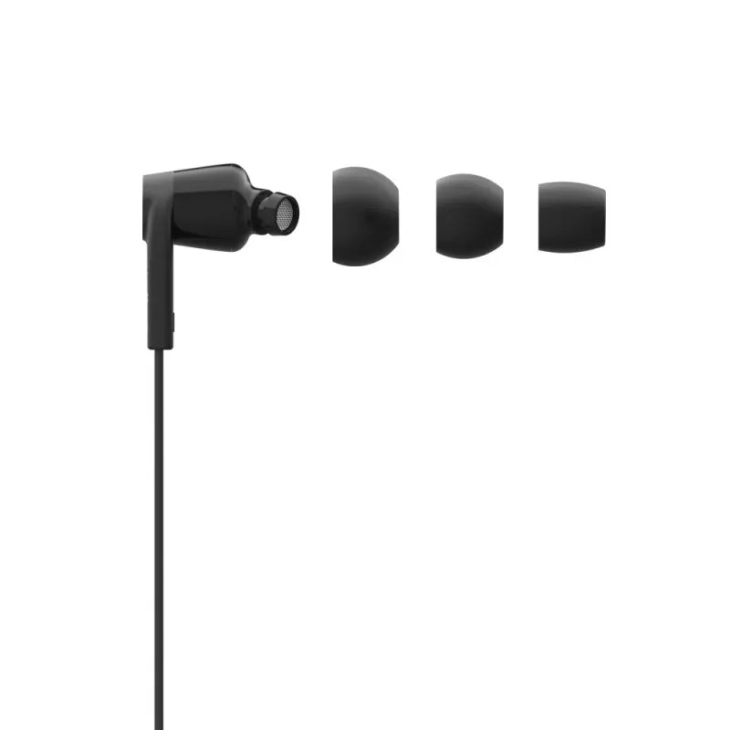 Belkin USB-C In ear Headphone Universally Compatible Black