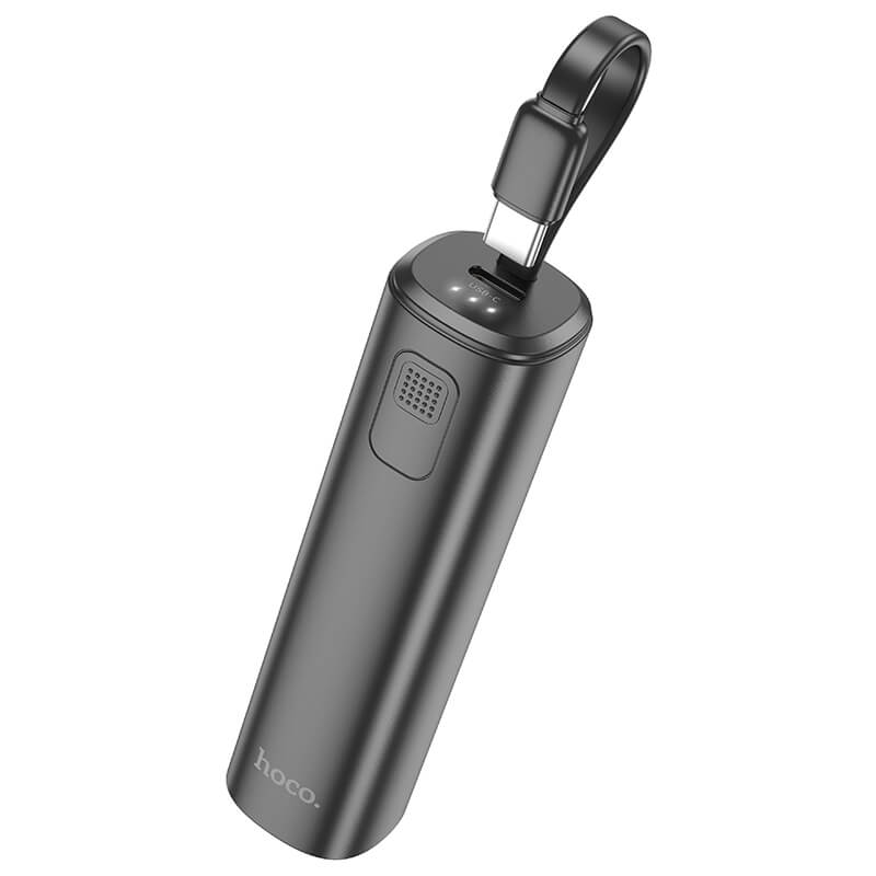hoco. Energy-bar Power Bank With Type C Lightning Cable 5000mAh J113