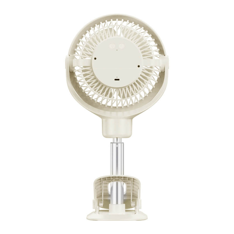 Mobie Multi Functional Portable 4 Speed Rotation Fan with Night Light White