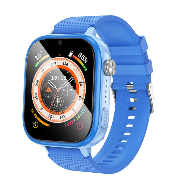 hoco. Kids Smart Watch 4G GPS Tracking Waterproof with Camera Y101 Blue