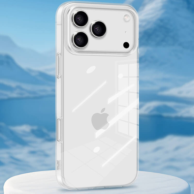 iPhone 17 Pro Max X-Level Oxygen Series Transparent Thin Soft Case