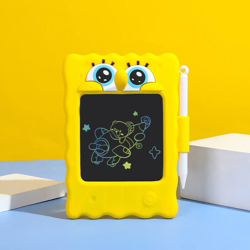 Q Uncle SpongeBob LCD 4.7 Inches Eye Protection Drawing Tablet