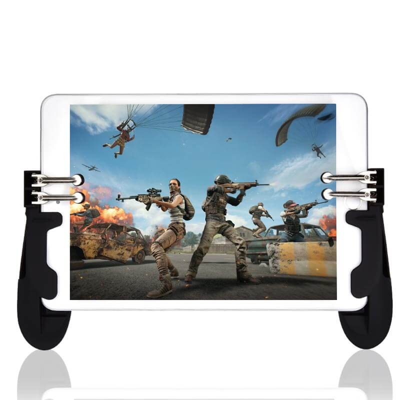 Coteci iPad/Tablet Portable Joystick Six-finger Trigger Flat Chicken Artifact