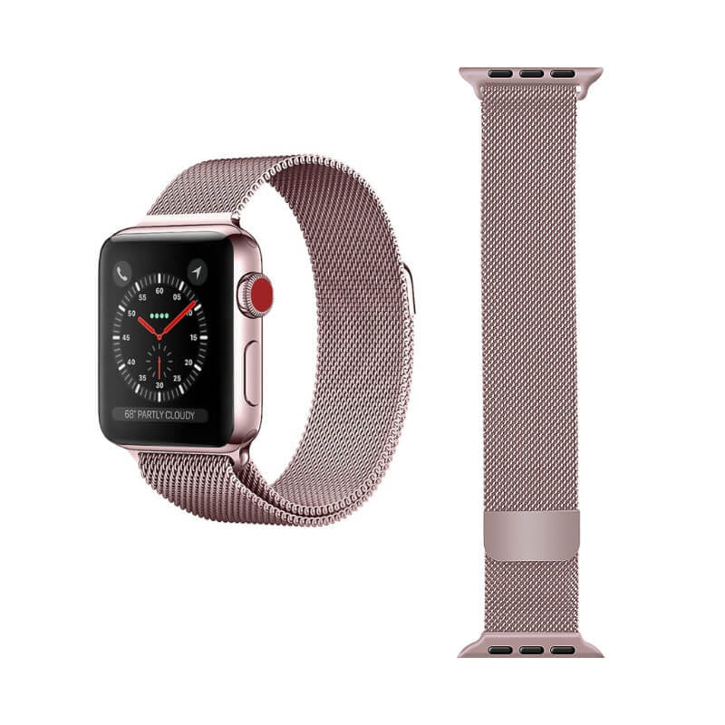 Mobie Aurelume Series Stainless Steel Adjustable Magnetic Clasp Apple Watch Band 38/40/41mm