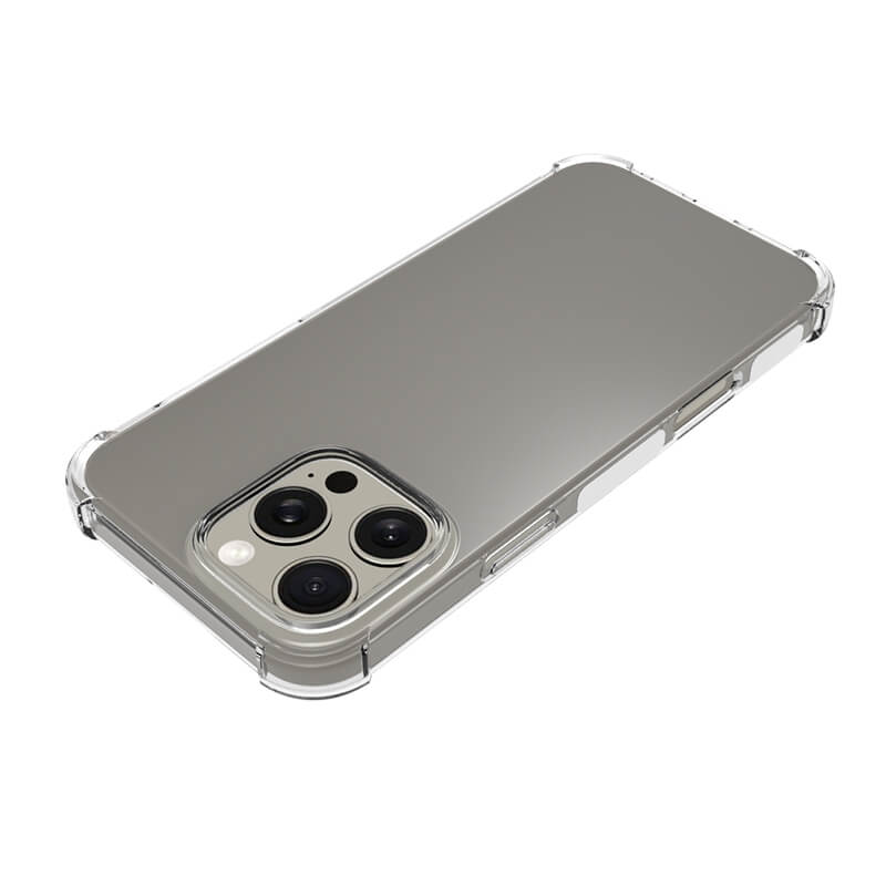 iPhone 16 Pro Soft TPU Shockproof Phone Case Clear