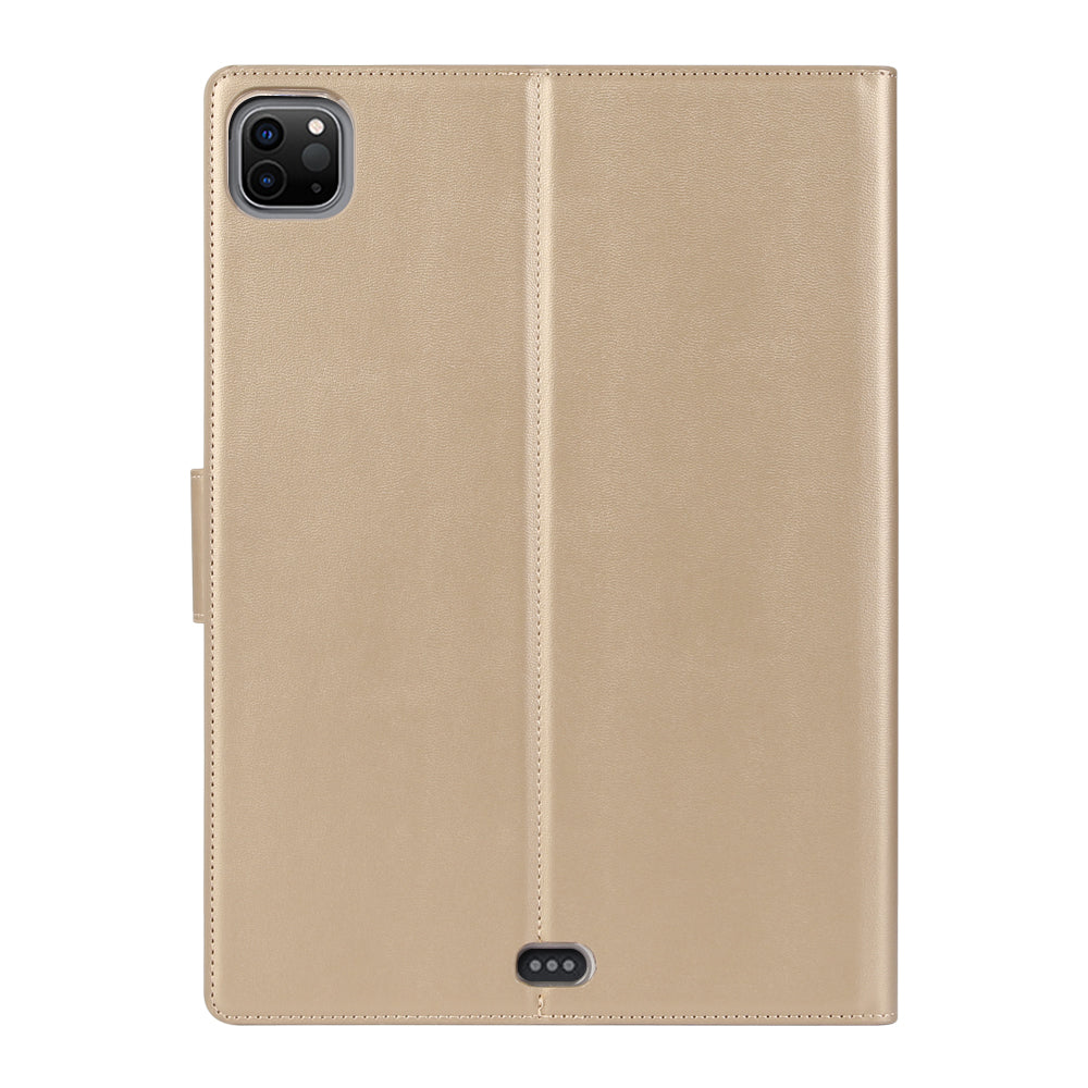 iPad Pro 12.9" 2021 Luxury Hanman Leather Wallet Flip Case Cover