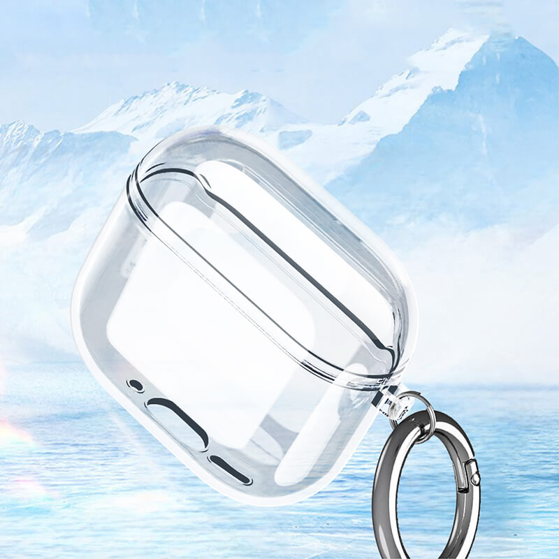 Cotetci Full Protection AirPods 4 Case Crystal Clear