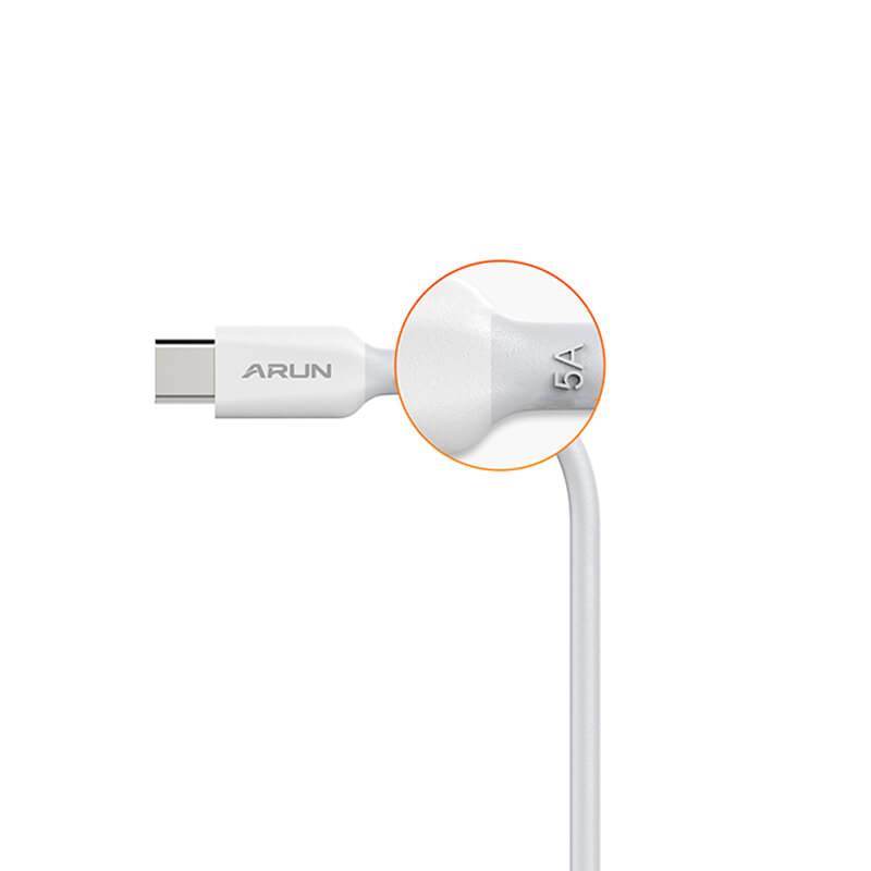 Mobie Fast Charging Data Cable USB to Lightning QC3.0  18W 1M White