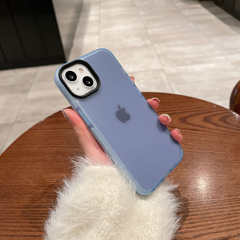 Suitable for iPhone 15 Series Dunjia Series Matte Translucent Phone Case