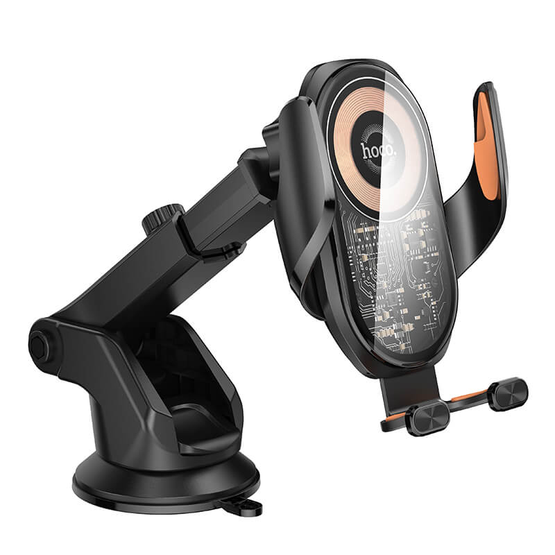 Hoco 15W Wireless Charging Car Phone Holder for Windshield Dashboard HW34