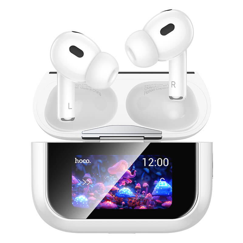 hoco ANC Noise Cancelling Bluetooth 5.4 Touch Screen Lightweight Earbuds EW79