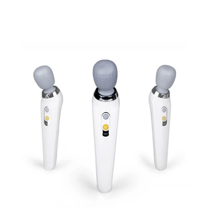 Mobie Home Rechargeable Portable Vibration Massage Stick Body Massager White