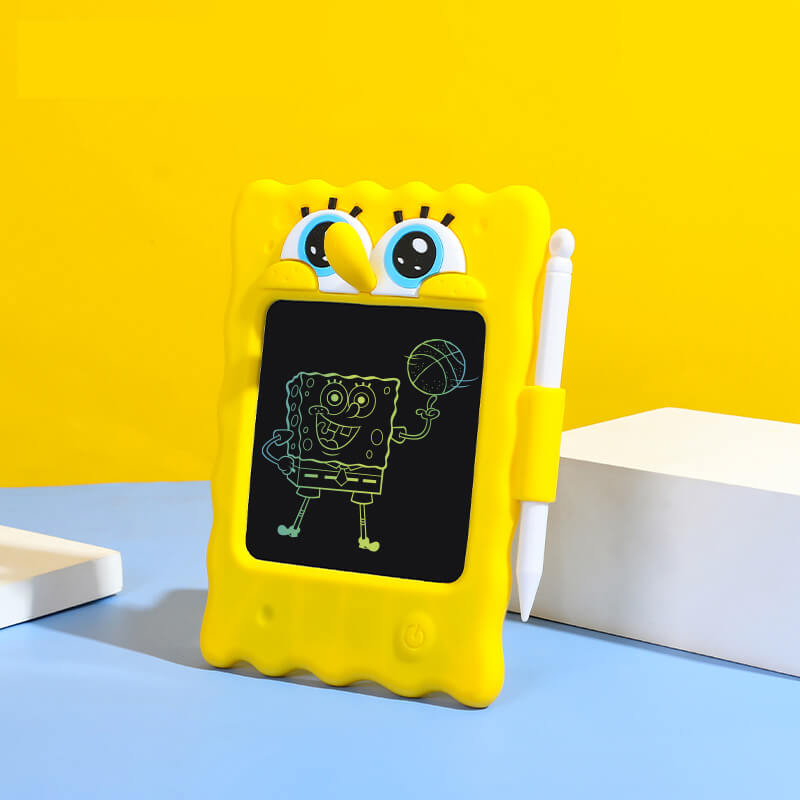 Q Uncle SpongeBob LCD 4.7 Inches Eye Protection Drawing Tablet