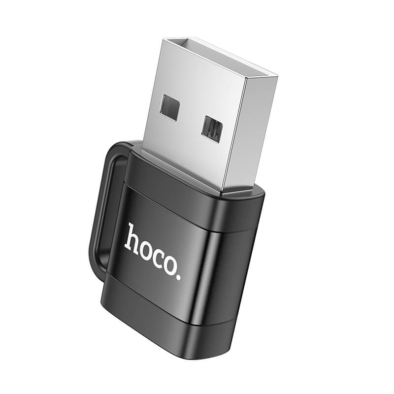 hoco USB-A to USB Type-C Universal Compatibility Data & Charging Adapter UA31D