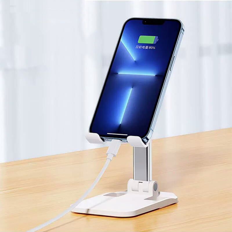 Mobie Sturdy Slip-Resistant Folding Desktop Phone & Tablet Stand