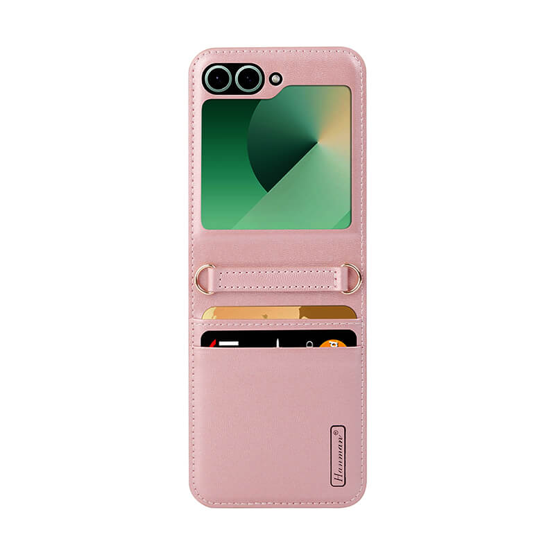 Samsung Galaxy Z Flip 7 2025 Hanman Leather Wallet Phone Case