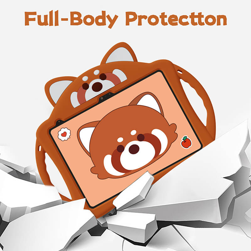 iPad Pro 9.7 2016 Lesser Panda Protection Case with Foldable Kickstand