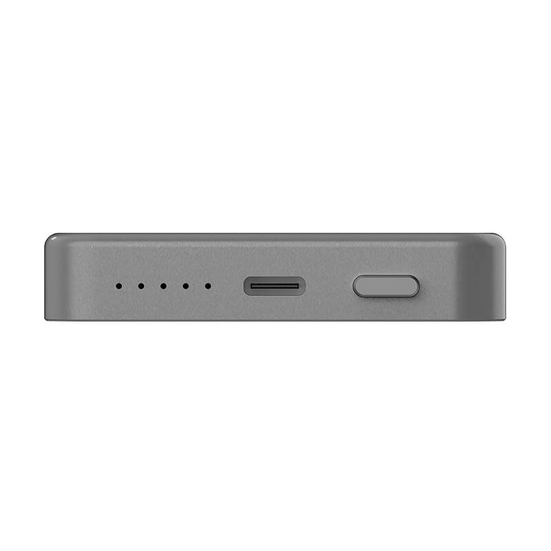 Momax Ultra Slim Magsafe Wireless Power Bank 5000mAh 20W Grey