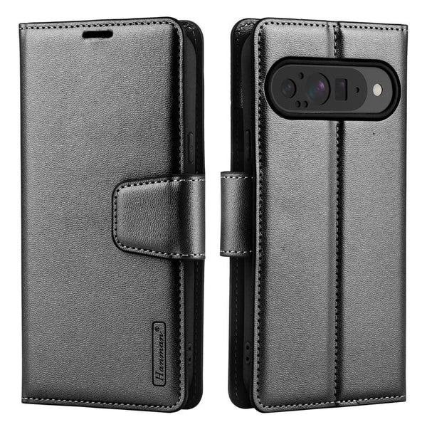 Google Pixel 9 Luxury Hanman Leather Wallet Flip Case Cover