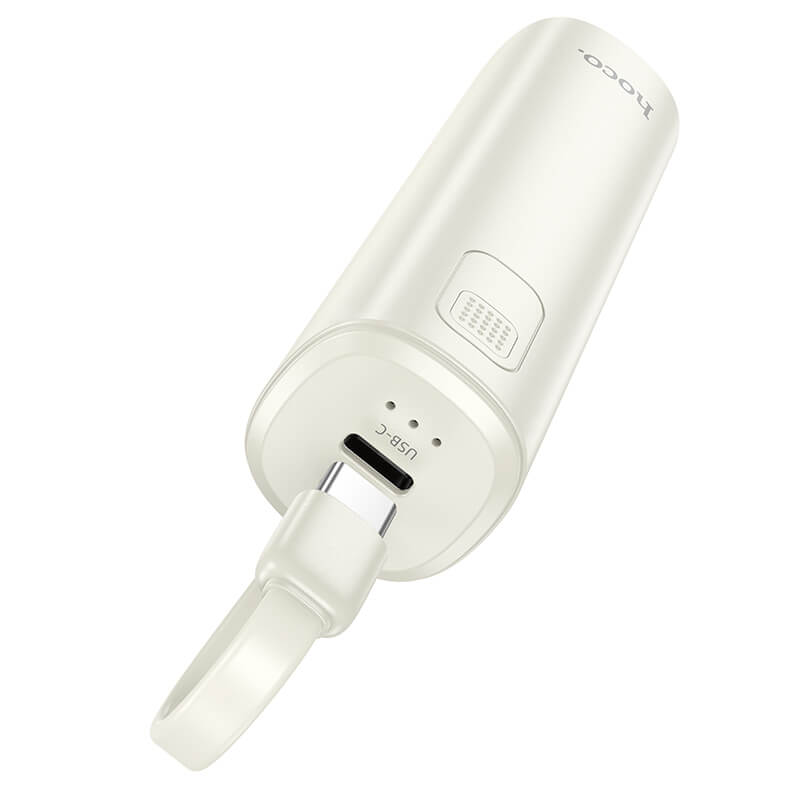 hoco. Energy-bar Power Bank With Type C Lightning Cable 5000mAh J113